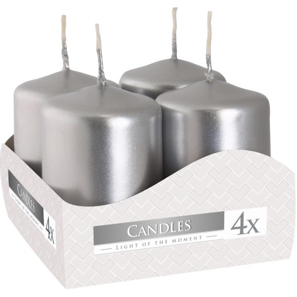 Свещ VOTIVE 4ка 40х60мм СИВА ПЕРЛА №sw40/60-271 /12 кутии в кашон/