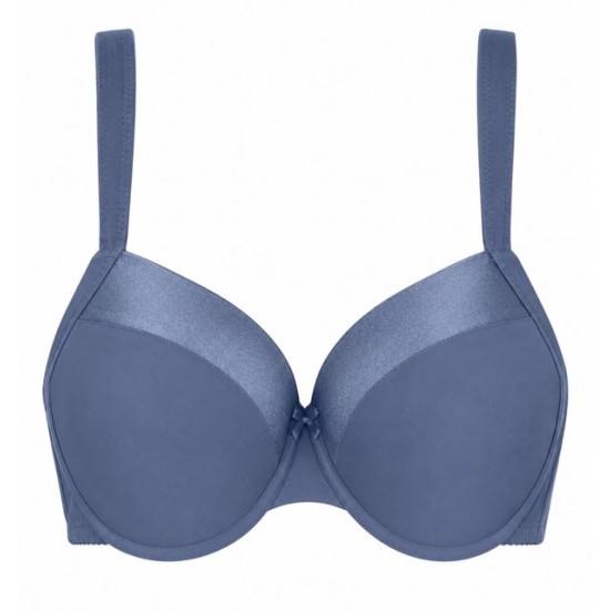 Сутиен сатен D40-46 СИН №23099 /6 броя в стек/