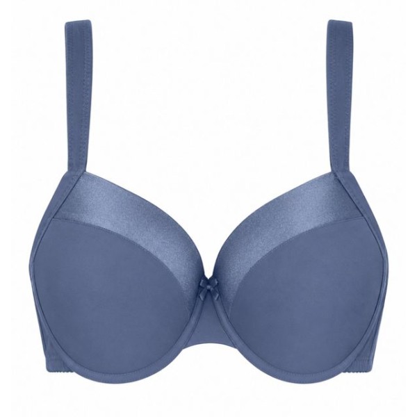 Сутиен сатен D40-46 СИН №23099 /6 броя в стек/