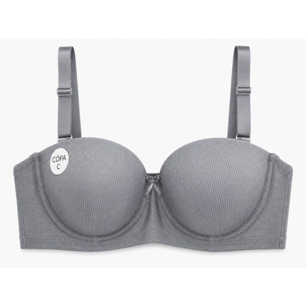 Сутиен бриджитка C36-42 СИВ №9939 /6 броя в стек/