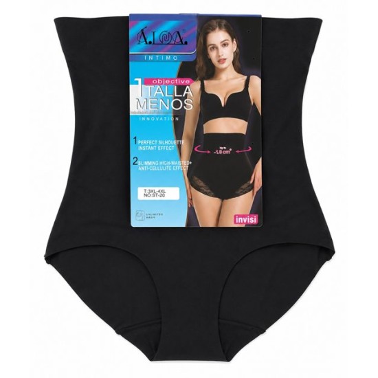 Стягащо бельо бикинa ЧЕРНА XL/XXL XXXL/XXXXL №ST-20 /6 броя в стек/