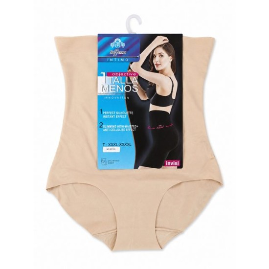 Стягащо бельо бикинa ЕКРЮ XL/XXL XXXL/XXXXL №ST-20 /6 броя в стек/