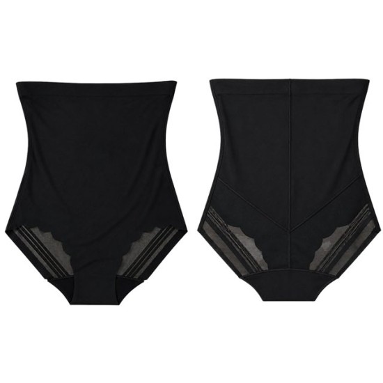 Стягащо бельо бикинa с дантела ЧЕРНА XL/XXL XXXL/XXXXL №ST-36 /6 броя в стек/