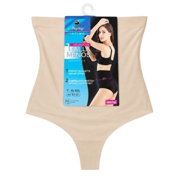 Стягащо бельо прашка ЕКРЮ XL/XXL XXXL/XXXXL №ST-37 /6 броя в стек/