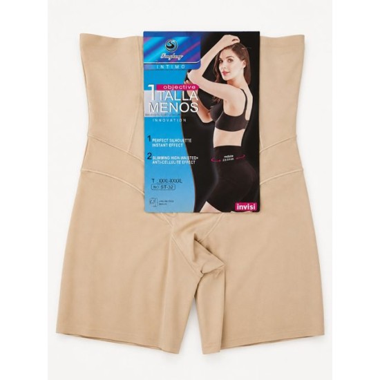 Стягащо бельо усилено с крачоли EКРЮ XL/XXL №ST-32 /6 броя в стек/
