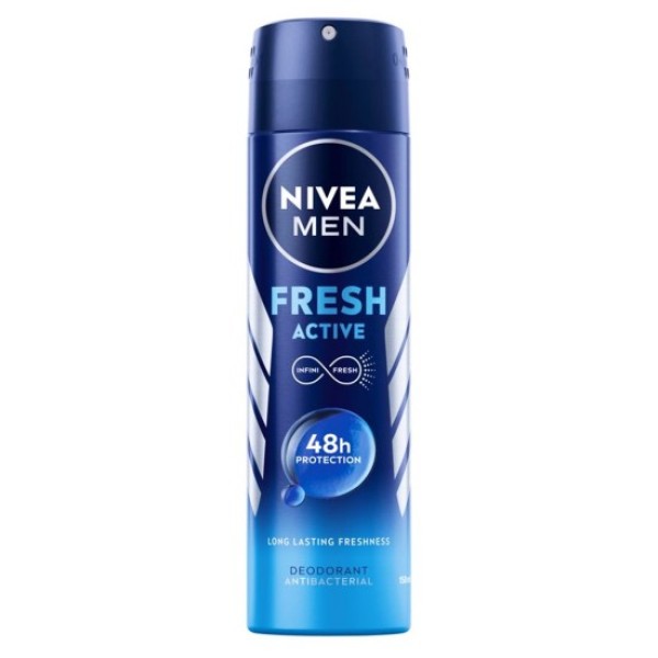Дезодорант мъжки NIVEA 150ml FRESH ACTIVE