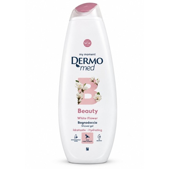 Душ гел DERMOMED 750 мл BEAUTY /12 броя в кашон/