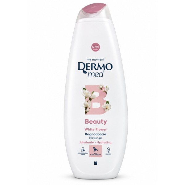 Душ гел DERMOMED 750 мл BEAUTY /12 броя в кашон/