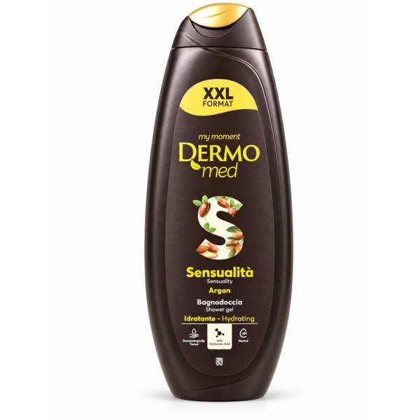 Душ гел DERMOMED 750 мл SENSUALITA /12 броя в кашон/