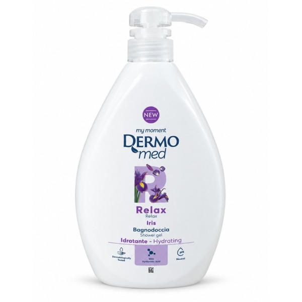 Душ гел DERMOMED 1L RELAX /6 броя в кашон/