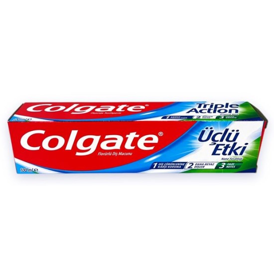 Паста за зъби Colgate 100ml тройно действие червена /12 броя в стек/