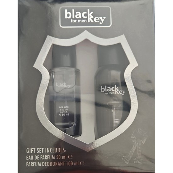 Мъжки комплект парфюм 50ml с дезодорант-парфюм 100ml BLACK KEY