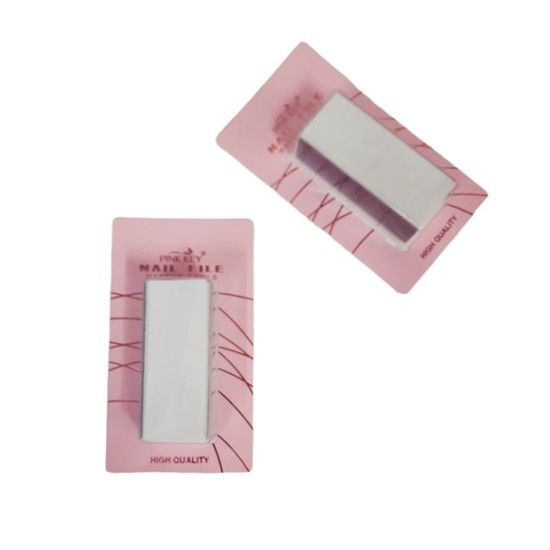 Пила за нокти на картон PINK KEY №PT2240 /12 броя в стек/
