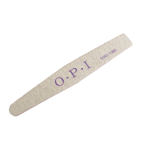 Пила за нокти хартиена O.P.I.  17.8x2см/25 броя в плик/