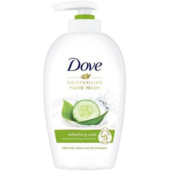 Течен сапун Dove помпа 250 ml cucumber and green tea/12 броя в кашон/
