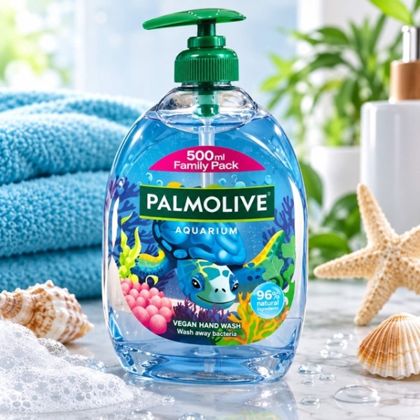 Течен сапун Palmolive 500 ml Aquarium помпа /12 броя в кашон/