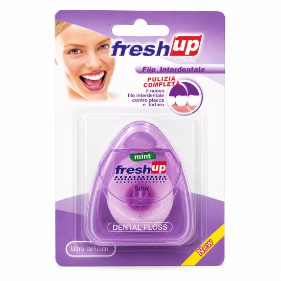 Конец за зъби 50м FRESH UP /12 броя в кутия/