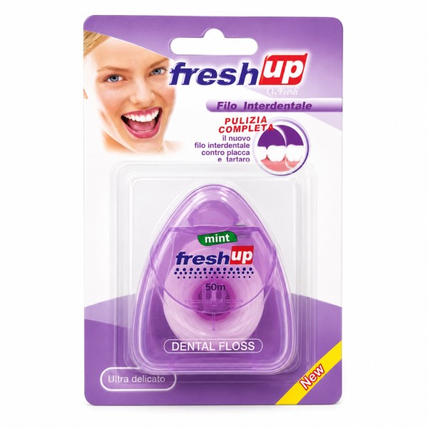Конец за зъби 50м FRESH UP /12 броя в кутия/