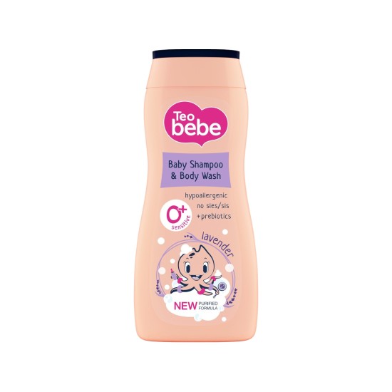Шампоан ТЕО BEBE 200ml LAVENDER /8 броя в кашон/