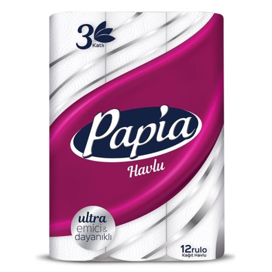 Кухненска ролка Papia 12 рола в пакет /2 пакета в чувал/