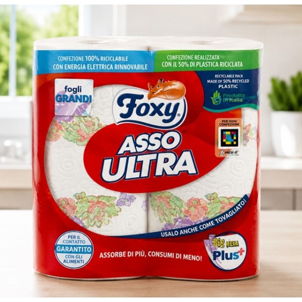 Кухненска ролка FOXY ASSO ULTRA BIG 2ка  /12 пакета в чувал/