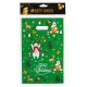 Торбички за лакомства 25см х 16см 10 броя в плик MERRY CHRISTMAS