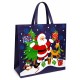 Чанта нетъкан текстил MERRY CHRISTMAS 50см х 45см x 18см/12 броя в стек/