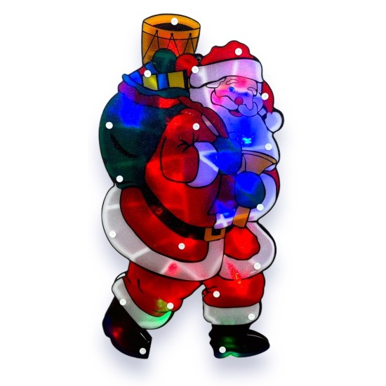 Светеща фигура ДЯДО КОЛЕДА