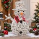 Светеща фигура СНЕЖЕН ЧОВЕК 60 см