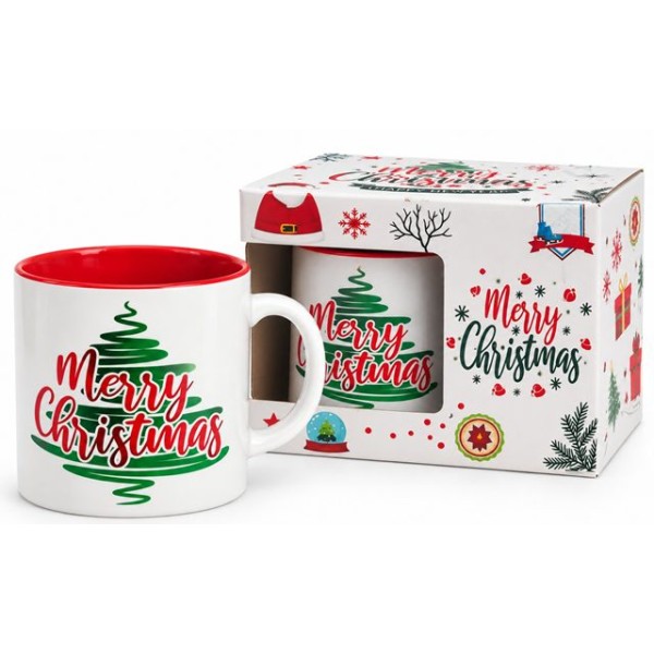 Чаша порцелан MERRY CHRISTMAS №CH2031