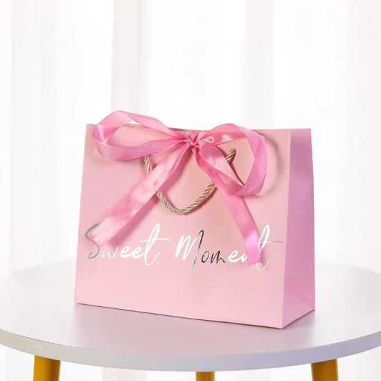 Торба за подарък Sweet Moments  26х33х11см с панделка /12 броя в стек/