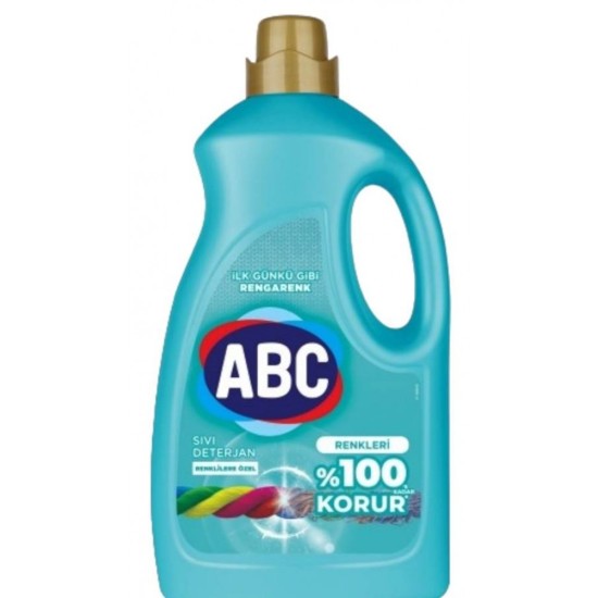 Течен перилен препарат ABC 2.7L Color 50 пранета /6 броя в кашон/