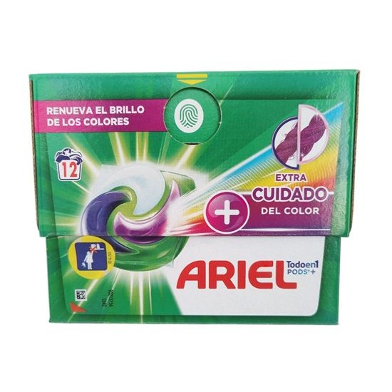 Капсули за пране ARIEL All in1 12 пранета Extra Color Care /8 кутии в кашон/