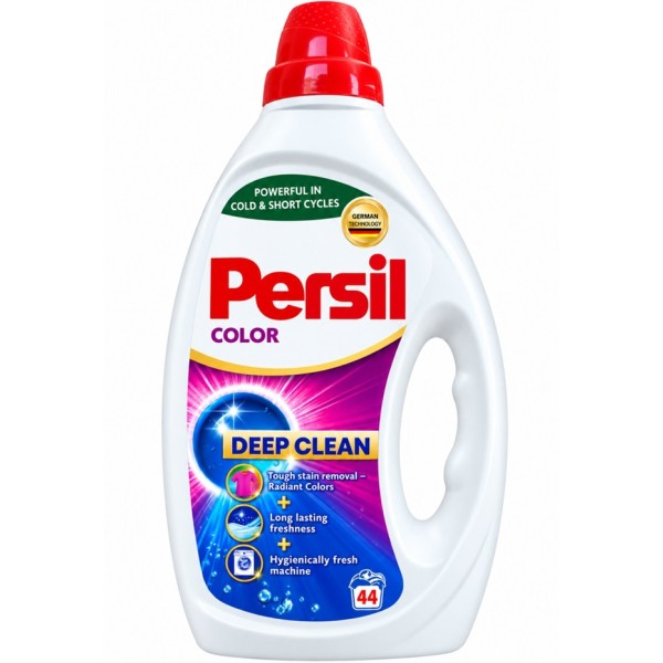 Течен перилен препарат PERSIL 1.98L  44 пранета Колор /4 броя в кашон/