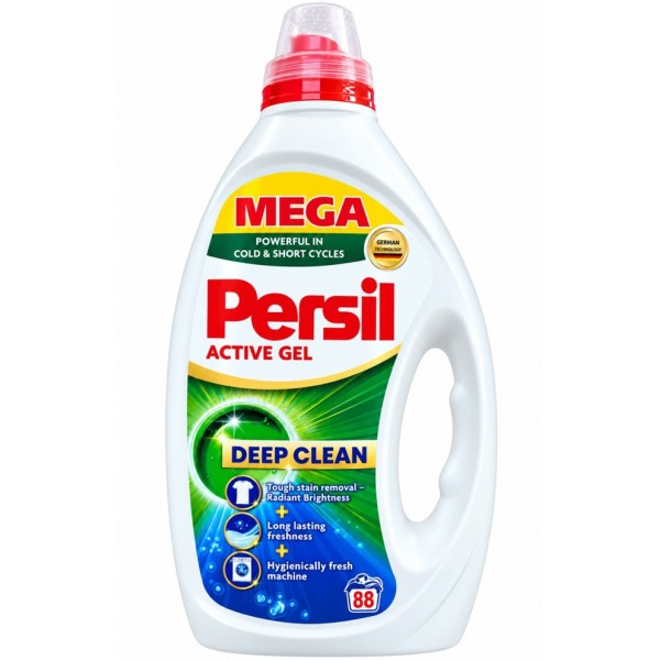Течен перилен препарат PERSIL 3.96L  88 пранета Универсал /4 броя в кашон/