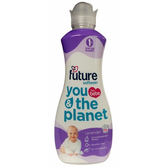 Омекотител ТЕО bebe Future Baby 1500ml LAVENDER 75 пранета /10 броя в кашон/