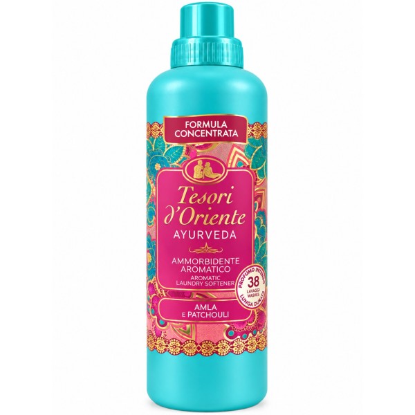 Омекотител концентрат Tesori d Oriente 760ml 38 пранета Ayurveda /12 броя в кашон/