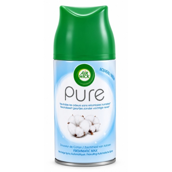 Ароматизатор пълнител за машинка Air Wick Douceur de Coton 250 ml /6 броя в кашон/