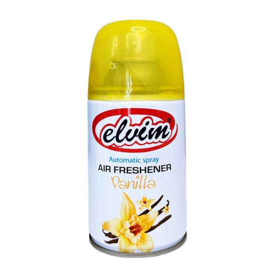 Ароматизатор пълнител за машинка Elvim 260мл Vanilla /12 броя в стек/