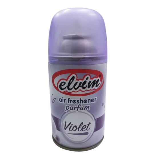 Ароматизатор пълнител за машинка Elvim 260мл Violet /12 броя в стек/