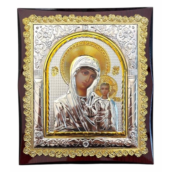 Икона на стойка ДЕВА МАРИЯ 22х19см №D1 в кутия