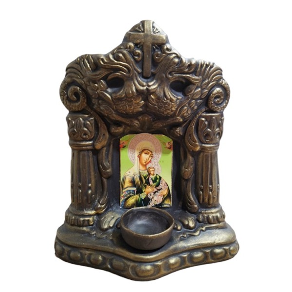Иконостас 2 черен Н25см/21см XL №74 /12 броя в кутия/